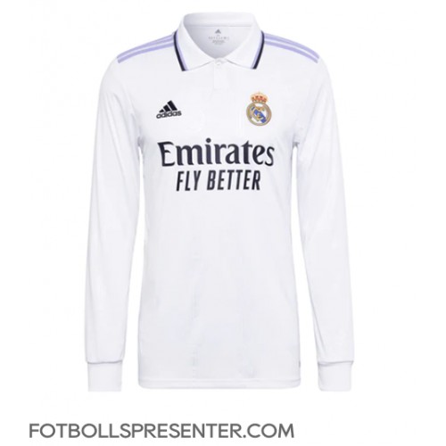 Real Madrid Eder Militao #3 Hemma Matchtröja 2022-23 Långärmad Real Madrid Eder Militao #3 Hemma Matchtröja 2022-23 Långärmad